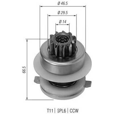 MAGNETI MARELLI Pastorek, startér 940113020155