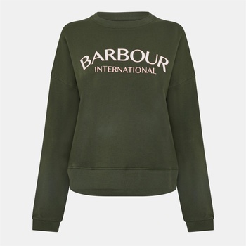 Barbour International Блуза Barbour International Women's B. Intense Cali Relaxed Fit Crew Sweatshirt - Envy