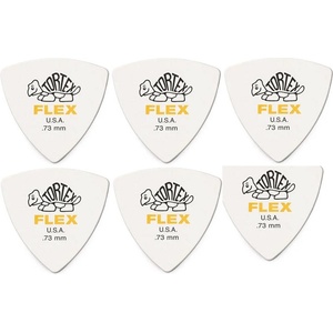 Dunlop 456R 0.73 Tortex Flex Triangle SET Перце за китара