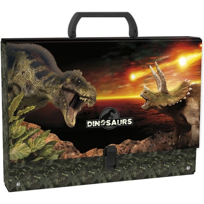 DERFORM - Куфарче с дръжка 5 см DINOSAUR 18