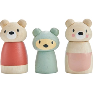 Tender Leaf Дървени фигурки Tender Leaf Toys - Мечета (TL8384)