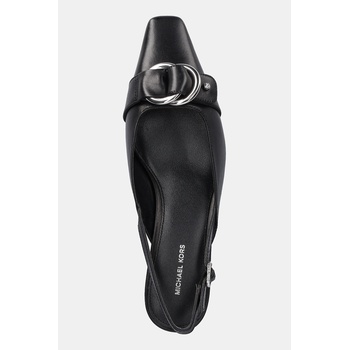 MICHAEL Michael Kors Кожени обувки с тънък ток MICHAEL Michael Kors Jaden в черно 40T5JDMS2L. 001 (40T5JDMS2L.001)