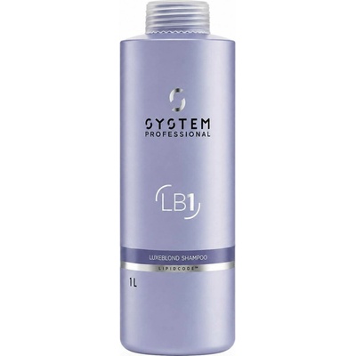 System Professional Luxe Blonde Shampoo 1l