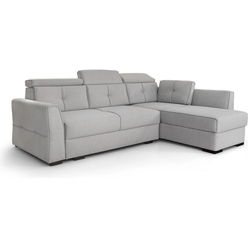 Мебели КАМБО Ъглов диван Сидни светлосив Lukka 20