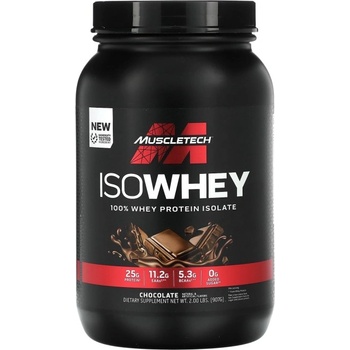 MuscleTech Iso Whey | 100% Whey Protein Isolate [907 грама] Шоколад