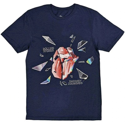 The Rolling Stones Hackney Diamonds Explosion Navy Blue M Риза (<![CDATA[RSTS225MN02]]>)