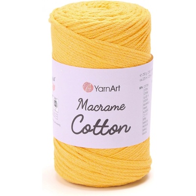 Yarn Art Macrame Cotton 764 žlutá