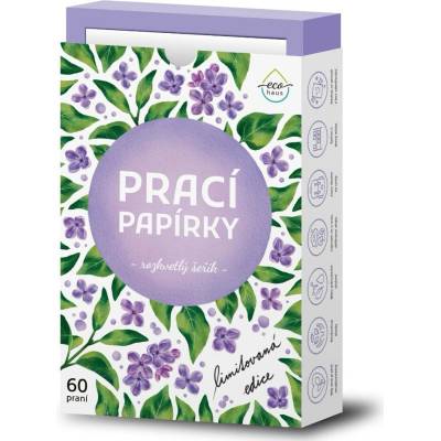 EcoHaus Prací papírky 60 praní rozkvetlý šeřík