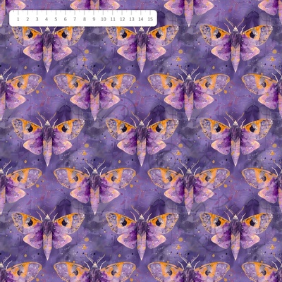 Fialová můra úplet by MIMI [supreme]