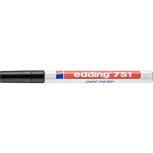 edding Лаков маркер, 1-2 мм, edding "751", черен 4-751001 (4-751001)