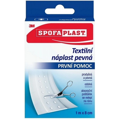 3M Spofaplast 264 Pevná textilní náplast 8 cm x 1 m