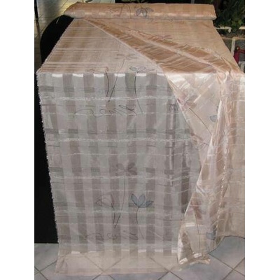 Neutex záclona metráž 37101 Anabell sirka 150 cm 090 siva (6,50 m)
