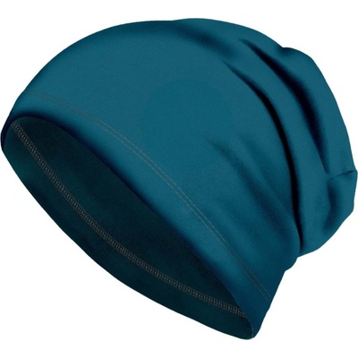 Dětská čepice UNUO z teplákoviny Homeless petrolejová – Zbozi.Blesk.cz