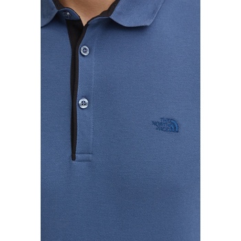 The North Face Памучна тениска с яка The North Face Premium Slim (NF0A8C1NHDC1)