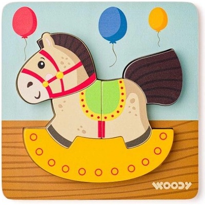 Woodyland Puzzle Baby - люлеещо се конче