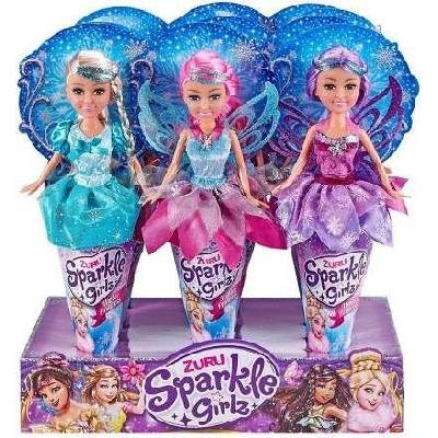 Alltoys Princess Winter Sparkle Girlz v kuželi