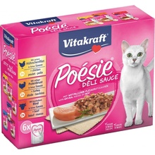 Vitakraft Poésie DéliSauce s mäsom 6 x 85 g
