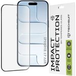 Techsuit Протектор за iPhone 17 Air - Techsuit - 111D Пълно покритие / Цяло лепило със стъкло - Черен (KF2348987)