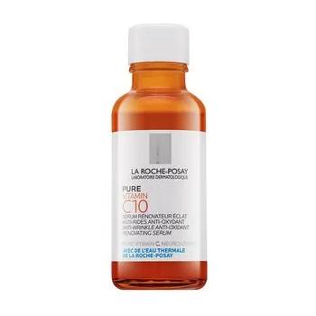 La Roche-Posay Pure Vitamin C10 Renovating Serum изсветляващ серум с витамин C срещу стареене на кожата 30 ml