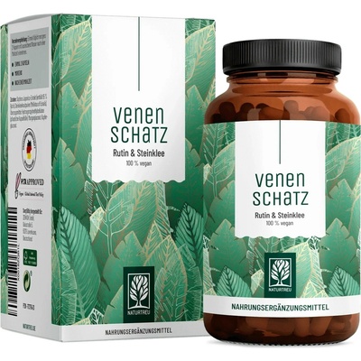 Naturtreu Poklad pre žily rutín a komonica lekárska 120 kapsúl