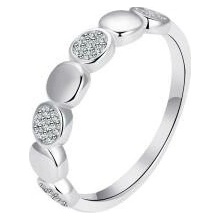 Silvero Strieborný prsteň R30701