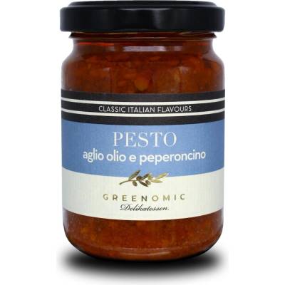 Песто AGLIO OLIO E PEPERONCINO 135 g, Greenomic (GREE2008)
