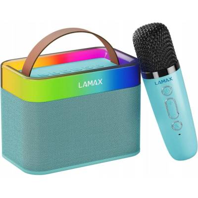 Přenosný reproduktor pro děti pro karaoke s LED mikrofonem Měnič hlasu