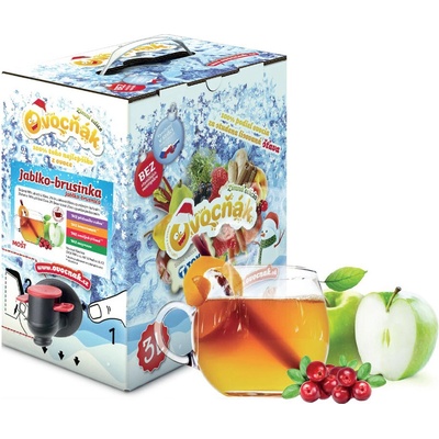 Ovocňák jablko - brusnica 3 l