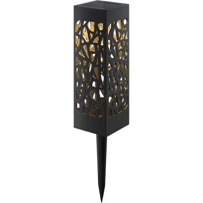 Aigostar - LED соларна лампа LED/0, 006W/1, 2V 28, 5см черна 2700K IP44 (AI0996)