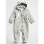 GAP Бебешко гащеризонче Brannan Bear с лого GAP GAP | Siv | Момичешки | 50-62