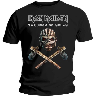 Iron Maiden tričko Axe Colour čierne