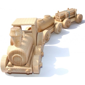 Ceeda Cavity Dřevěný osobní vlak