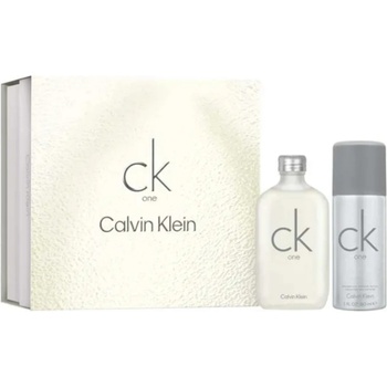 Calvin Klein CK One Подаръчен комплект, Тоалетна вода 100ml + Део стик 150ml, унисекс