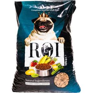  Суха храна за куче с говеждо ROI dog 10кг