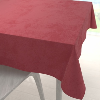 Biante Veľký zamatový štvorcový obrus Velvet Prémium SVP-050 Vínovo červený 240x240 cm
