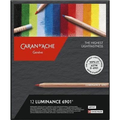 Caran d'Ache Luminance 6901 12 farieb 6901.712