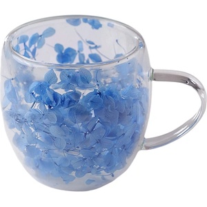 CupHup Стъклена термо чаша CupHup Passion Flower, Двойно дъно, Lunareth (02-02)