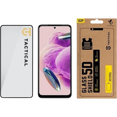 Tactical Redmi Note 12S TACTICAL GLASS SHIELD 5D екранен протектор стъкло 5D, 9H, BLACK 57983115561 (57983115561)