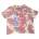 The Grateful Dead Concentric Skulls (Wash Collection) Pink S Дамски Риза (GRATECT30LDD01)