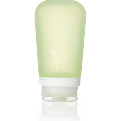 humangear GoToob+ Силиконова бутилка за пътуване/чаша 100 ml зелена (072810)
