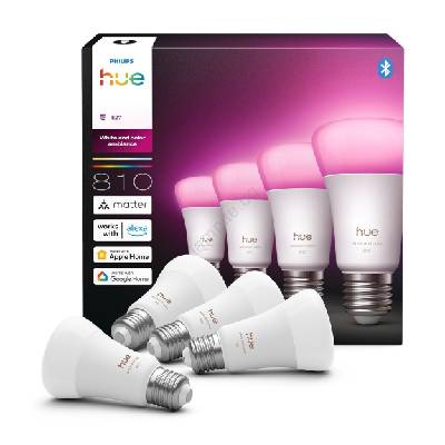 Комплект от 4 димируеми LED крушки Philips Hue WACA E27/6W/230V 1000-20000K (P7040)