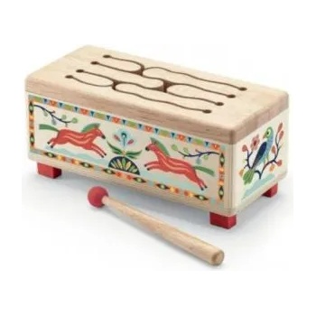 DJECO - Дървен барабан - Анимамбо (DJ06028)