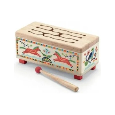 DJECO - Дървен барабан - Анимамбо (DJ06028)