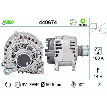 Alternátor VALEO 440674