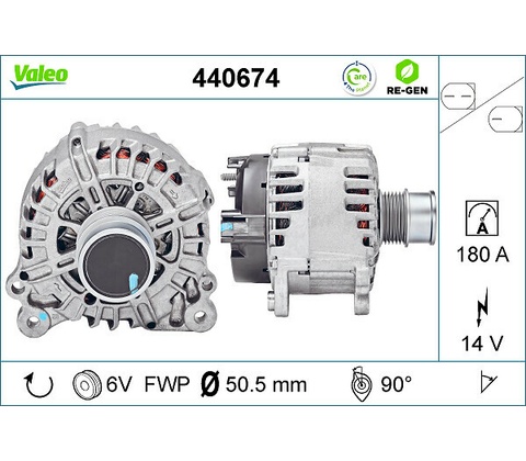 Alternátor VALEO 440674