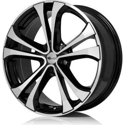 Brock RC17 8x19 5x100 ET35 black polished