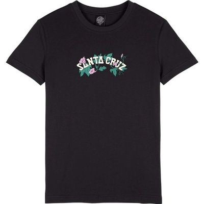 SANTA CRUZ tričko Cluster Strip T Shirt Black BLACK