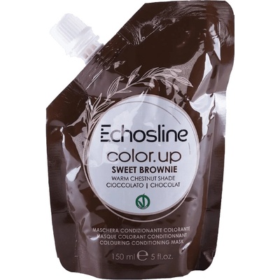 Echosline Color Up masky na vlasy Sweet Brownie 150 ml