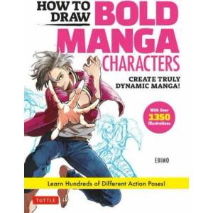How to Draw Bold Manga Characters | Ebimo (ISBN: 9784805316757)
