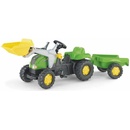 Rolly Toys RollyKid šliapací traktor s nakladačom a vlekemJohn Deere